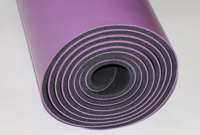 Коврик для йоги фиолетовый